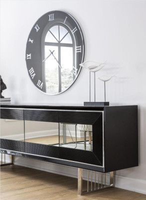 Essgruppe Esszimmer Garnitur Esstisch Set Sideboard Luxus Möbel 4 Stühle Tisch