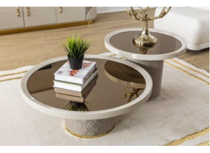 Luxus Moderner Couchtisch Tisch Design Tische Holz Wohnzimmer Beistell Neu