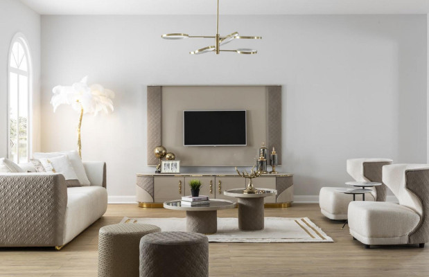 Luxus Moderner Couchtisch Tisch Design Tische Holz Wohnzimmer Beistell Neu