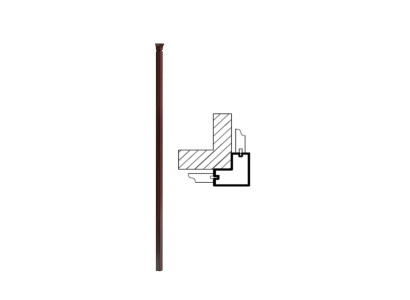 Slupek Eck Verzierung Büroelement Büro Office Einrichtung Holz Monaco