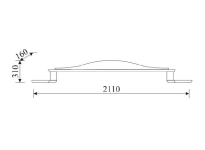 Klassischer Kolonial Aufsatz für Kleiderschrank Massiv Holz Rahmen Neu