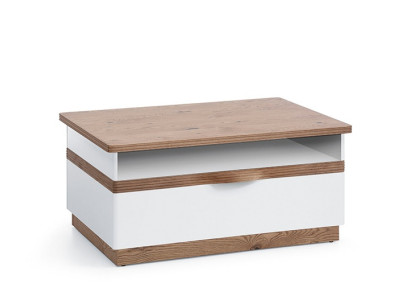 Couchtisch Wohnzimmer Tisch Beistell Glas Polster Leder Tische Holz Klassischer