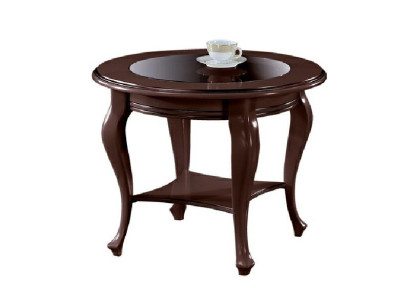 Rundtisch Tisch Couchtisch Tische Echtholz Massivholz Beistelltisch Neu V-5A