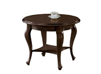 Rundtisch Tisch Couchtisch Tische Echtholz Massivholz Beistelltisch Serviertisch 