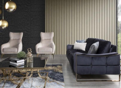 Klassische Sessel Luxus Polster Textil Polster Sitz Einsitzer Moderne Weiß Neu