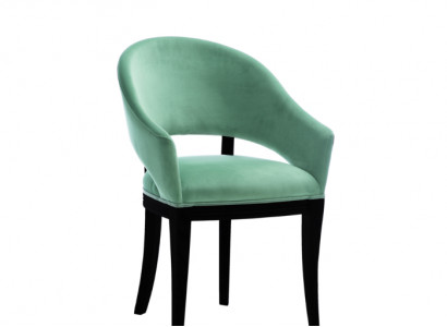 Luxus Design Polster Stuhl Stühle Sitz Lehn Büro Holz Office Esszimmer