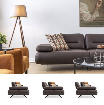 Sofagarnitur 421 Sitz Couch Polster Möbel Wohnlandschaft Garnituren