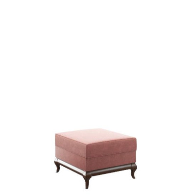 Hocker Quadratische Ottomane Fußhocker 60 x 45 cm Designer Hocker Rosa