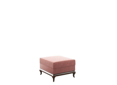 Hocker Quadratische Ottomane Fußhocker 60 x 45 cm Designer Hocker Rosa