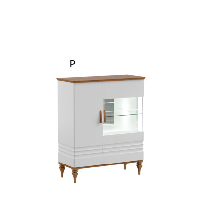  Moderner Vitrinen Schrank Wohnzimmer Hochschrank Hotel Vitrinen Aspen AS-W12 