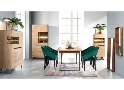 Modern Glas Vitrine Regale Holz Designer Schrank Vitrinen Regal Schränke neu