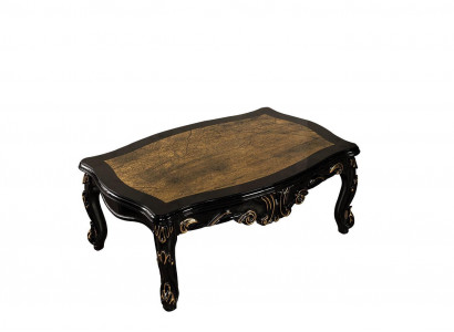 Edler Couchtisch aus Holz Klassische Couchtische Möbel 120x80 Tische