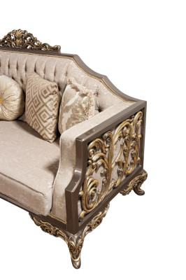 Klassische Couch Luxus Sofa Polster Möbel Couchen Einrichtung Barock