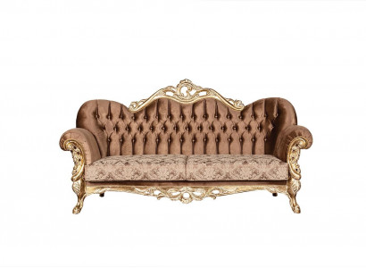 Klassische Dreisitzer Barock Couch Einrichtung 3er Französische Möbel