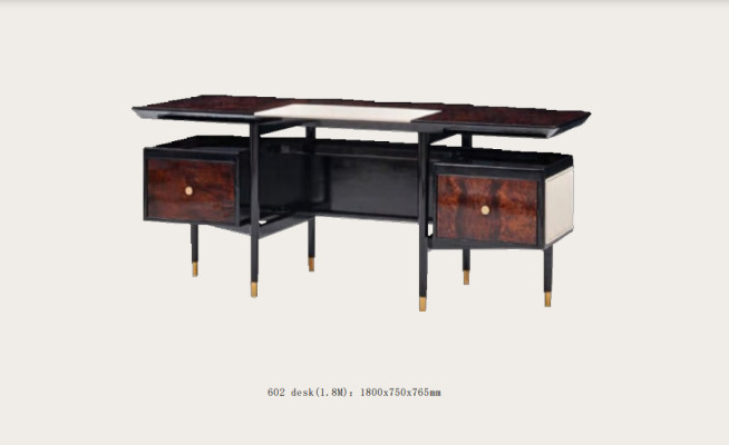 Edle Büroeinrichtung Luxus Büro Möbel Schreibtisch Sessel Set Garnitur