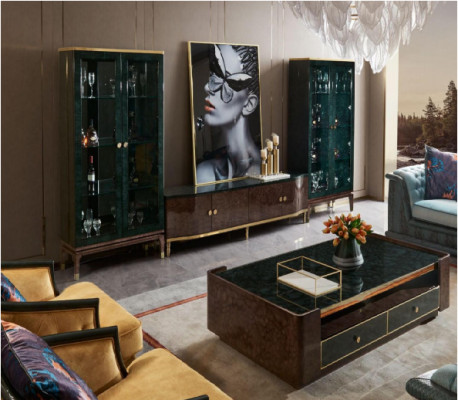 Moderner Couchtisch Tisch Sofa Design Tische Holz Wohnzimmer Deko Beistell