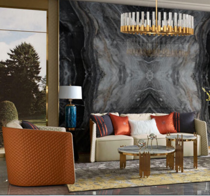 Set 2x Couchtisch Kaffeetisch Beistelltisch Designer Deko Wohnzimmertisch