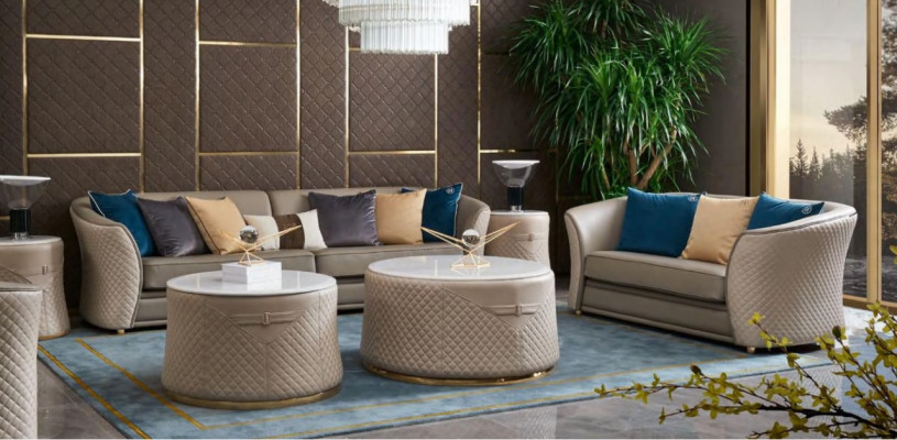 Sofa 4 Sitzer Big Couch Sofas Couchen Wohnzimmer Design Viersitzer