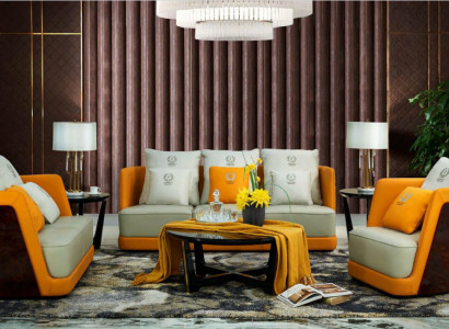 Wohnlandschaft Sofa Polster Sofagarnitur 321 Sitzer Couchtisch 4tlg. Set