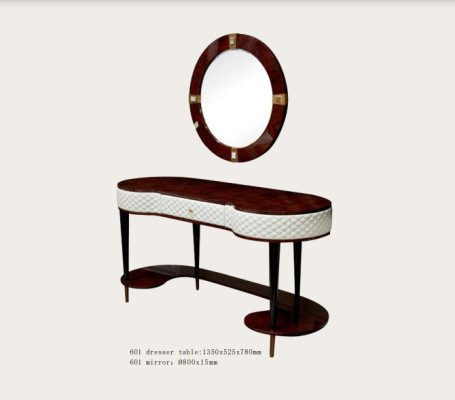 Schminktisch Spiegel Stuhl Komplett Set Kommode Schlafzimmer Modern