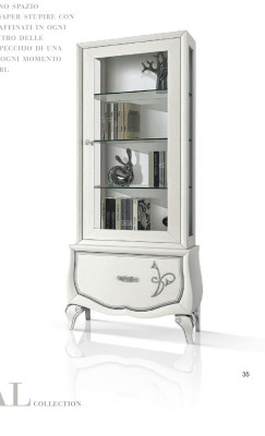 Vitrinen Glas Schrank Schränke Regal Holz Vitrine Design Modern Wohnzimmer Neu