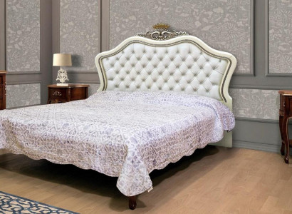 Klassisches Bett Luxus Möbel Betten Schlafzimmer Einrichtung Nachttisch 2x 3tlg.