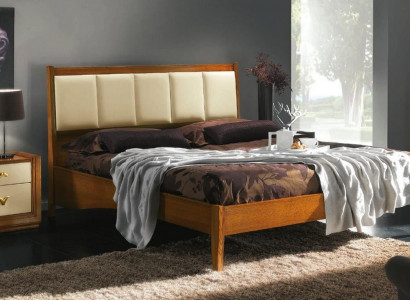 Luxus Set 3tlg. Schlafzimmer Bett Nachttisch Betten Doppel Holz Bettgestell Neu