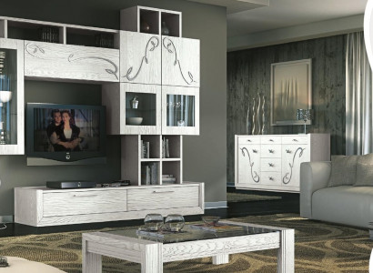 Wohnwand tv Wand Anbauwand Wohnzimmer Möbel rtv Wohnwände Schrank Regal