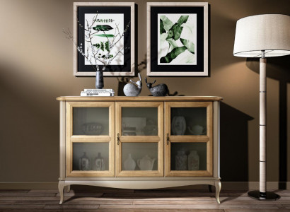 Kommode Sideboard Regal Schrank Regale Massiv Holz Möbel aus Italien Schränke