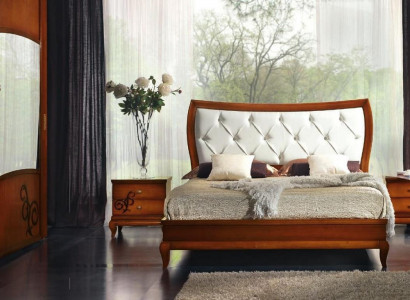 Luxus Schlafzimmer Bett Doppelbett Holz Polster Betten Doppel Bettrahmen Modern