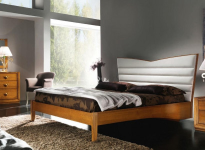 Luxus Set Schlafzimmer Bett Nachttisch Doppel Hotel Betten Polster Design 3tlg.