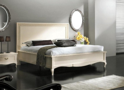 Doppelbett Betten Schlafzimmer Möbel Massivholz Vaccari cav giovanni Bett Neu