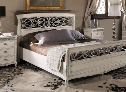 Bett Schlafzimmer Möbel Doppelbett Design Betten Massivholz Vaccari cav giovanni