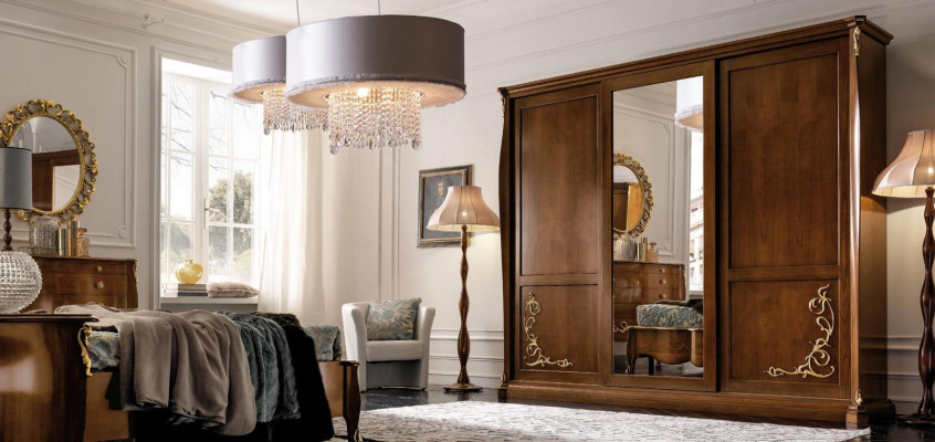 Schlafzimmer Schrank Holz Möbel Barock Neu Klassischer Kleiderschrank Schränke