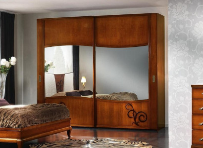 Kleiderschrank Wandschrank mit Schiebetüren Schrank Schränke Modern Schlafzimmer