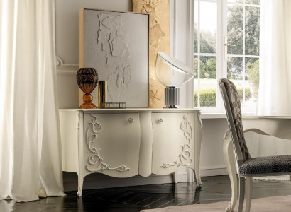 Kommoden Wohnzimmer Kommode Schubladen Holz Sideboard Schrank Schränke Massiv