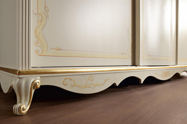 Kleiderschrank Massivholz Schlafzimmermöbel Design Kleiderschrank Weiße Schränke