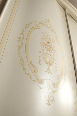 Kleiderschrank Massivholz Schlafzimmermöbel Design Kleiderschrank Weiße Schränke