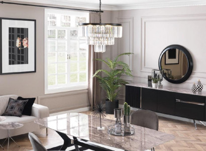 Ess Esszimmer Set Tisch 4x Stühle Set Garnitur Polster Designer 5tlg