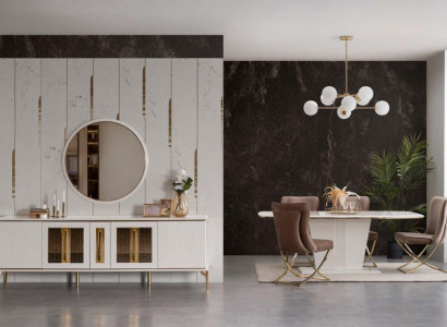 Luxus Anrichte xxl Kommode 240cm Schrank Kommoden Sideboard Big 2tlg