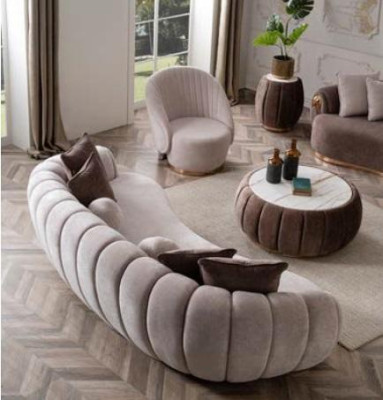 Sessel Relax Stuhl Lehnstuhl Stühle Polster Einsitzer Möbel Stoff Textil