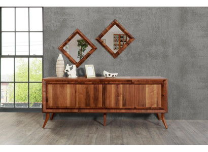 Sideboard Kommode Anrichte Sideboards Schrank Kommoden Braun Luxus xxl 200cm Neu