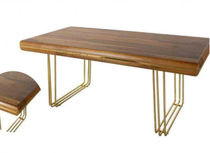 Esstisch Tisch Holz Möbel italienischer Stil Esszimmer Tische Esstische Luxus