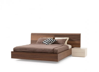 Luxus Schlafzimmer Bett Doppel Betten Design Möbel 180x200 cm braun Hotel