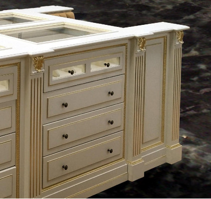 Insel Begehbarer Kleiderschrank Kommode Ankleide Zimmer Kommoden Hocker Kleider