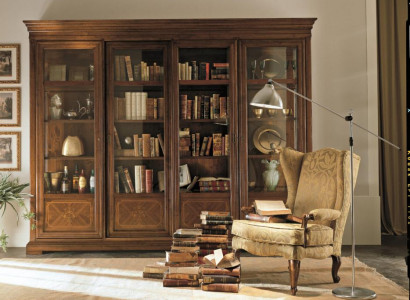 Büro Regal Schrank Schubladen Büroschrank Glastüren Möbel Design Massiv Holz