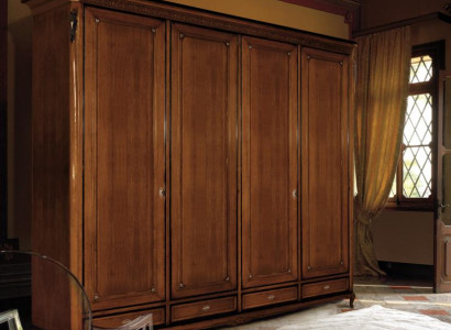 Kleiderschrank Vaccari cav giovanni Massivholz Schlafzimmerschrank Schränke Neu