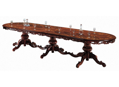 Esszimmer Tische Tisch Design Holz Möbel Esstisch Königlicher Massivholz Möbel