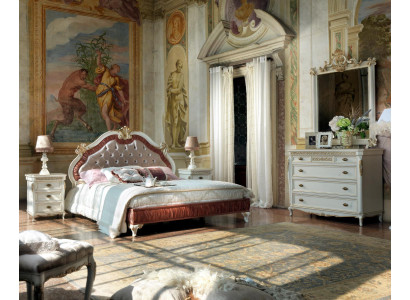 Bett Polster Chesterfield Doppelbett 180x200cm Holz Hotel Betten Schlafzimmer