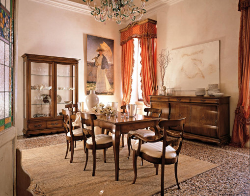 Klassische Regale Schränke Einrichtung Vitrine xxl Glasschrank Anrichte Möbel